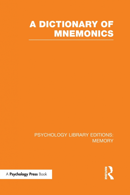A Dictionary of Mnemonics (PLE