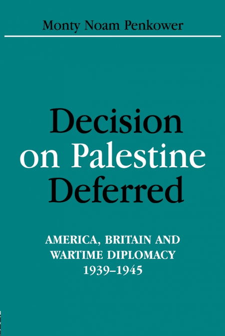 Decision on Palestine Deferred