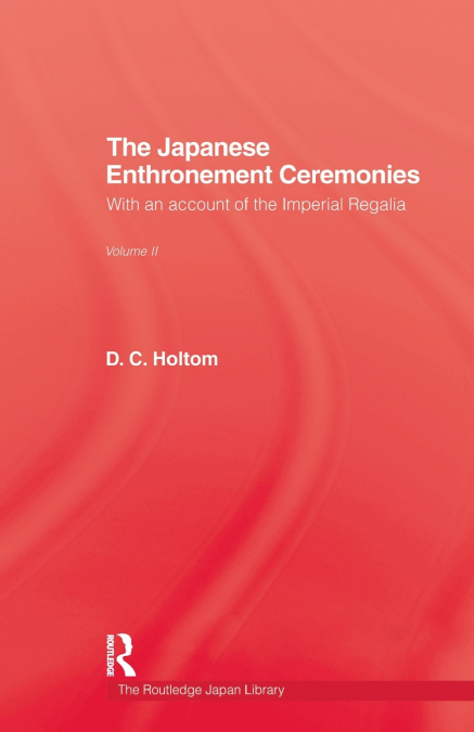 Japanese Enthronement Ceremonies