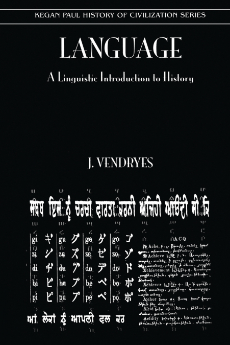 Language And Linguistic Introduction To History