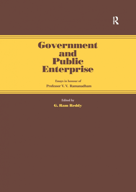 Government and Public Enterprise