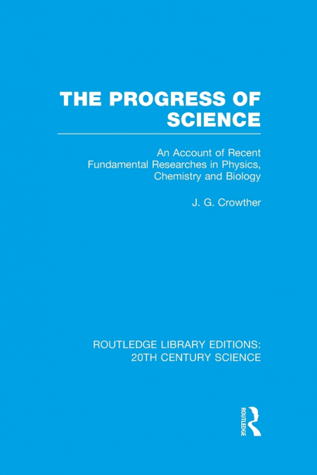 The Progress of Science