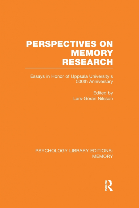 Perspectives on Memory Research (PLE