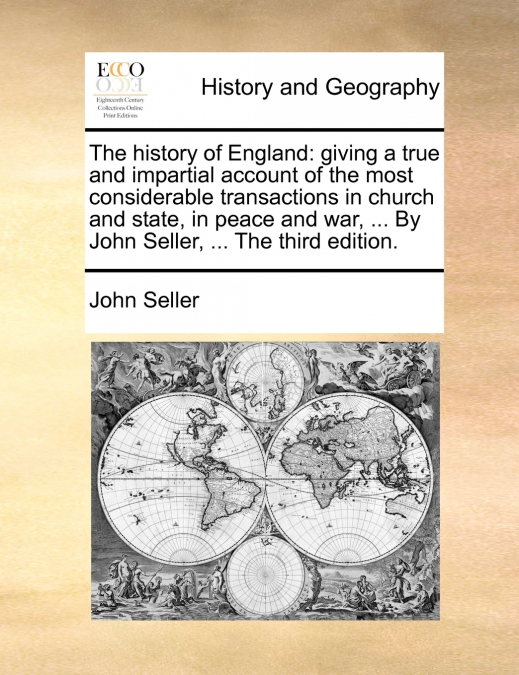 The history of England