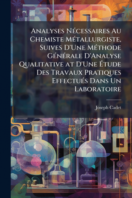 Analyses Nécessaires Au Chemiste Métallurgiste, Suives D’Une Méthode Générale D’Analyse Qualitative at D’Une Étude Des Travaux Pratiques Effectués Dans Un Laboratoire