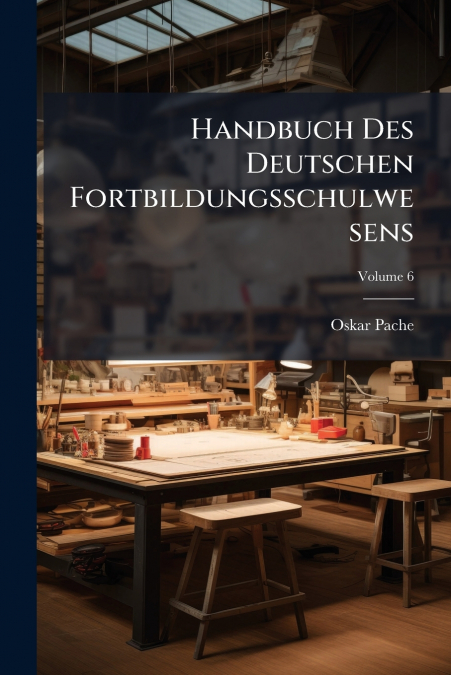 Handbuch Des Deutschen Fortbildungsschulwesens; Volume 6