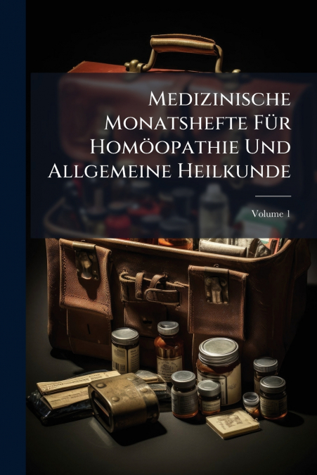 Medizinische Monatshefte Für Homöopathie Und Allgemeine Heilkunde