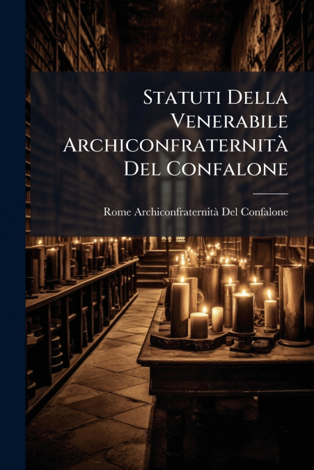 Statuti Della Venerabile Archiconfraternità Del Confalone