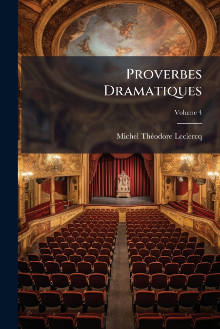 Proverbes Dramatiques; Volume 4