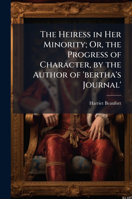 The Heiress in Her Minority; Or, the Progress of Character, by the Author of ’bertha’s Journal’