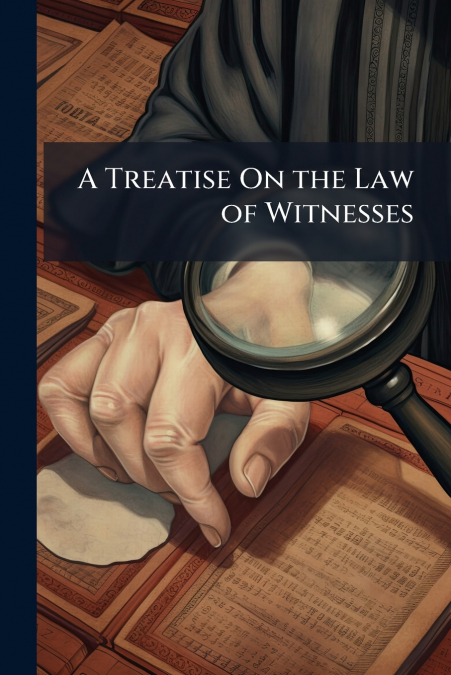 A Treatise On the Law of Witnesses