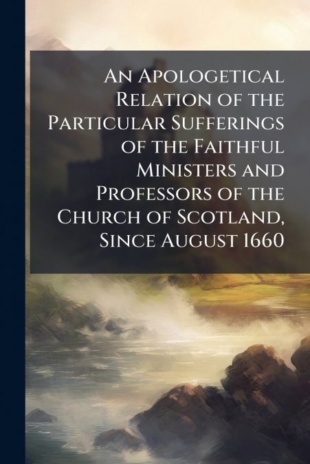 An Apologetical Relation of the Particular Sufferings of the Faithful Ministers and Professors of the Church of Scotland, Since August 1660