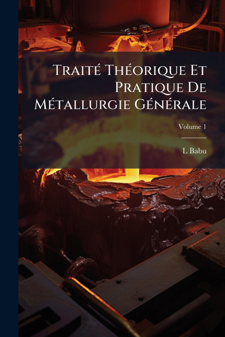 Traité Théorique Et Pratique De Métallurgie Générale; Volume 1