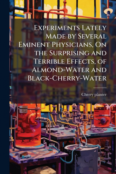 Experiments Lately Made by Several Eminent Physicians, On the Surprising and Terrible Effects, of Almond-Water and Black-Cherry-Water