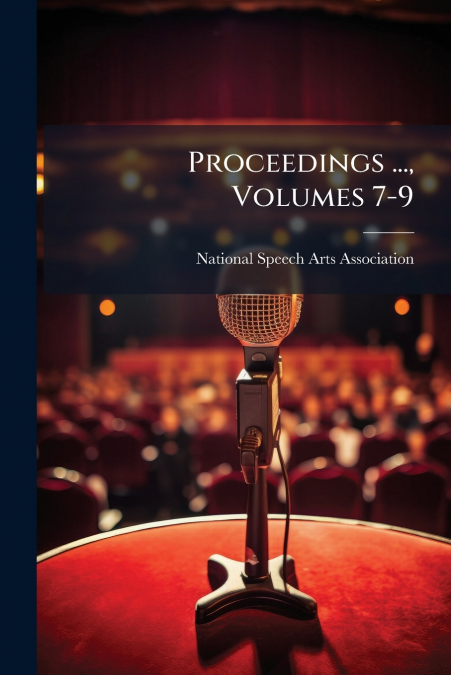 Proceedings ..., Volumes 7-9