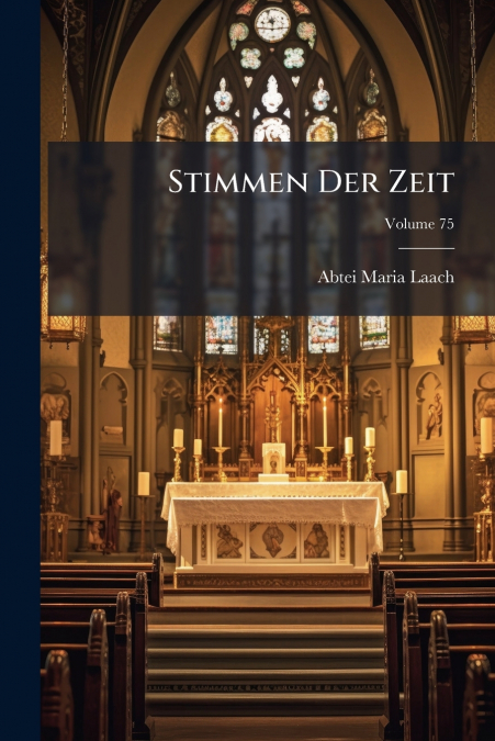 Stimmen Der Zeit; Volume 75