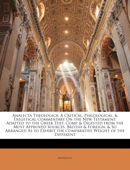 Analecta Theologica