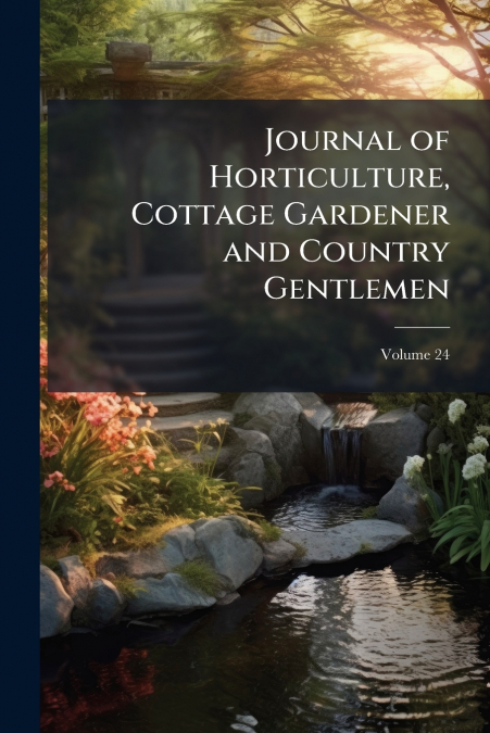 Journal of Horticulture, Cottage Gardener and Country Gentlemen; Volume 24