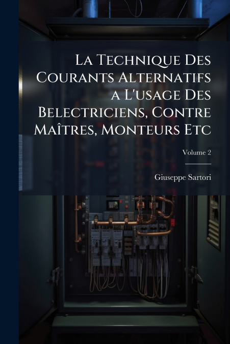 La Technique Des Courants Alternatifs a L’usage Des Belectriciens, Contre Maîtres, Monteurs Etc; Volume 2