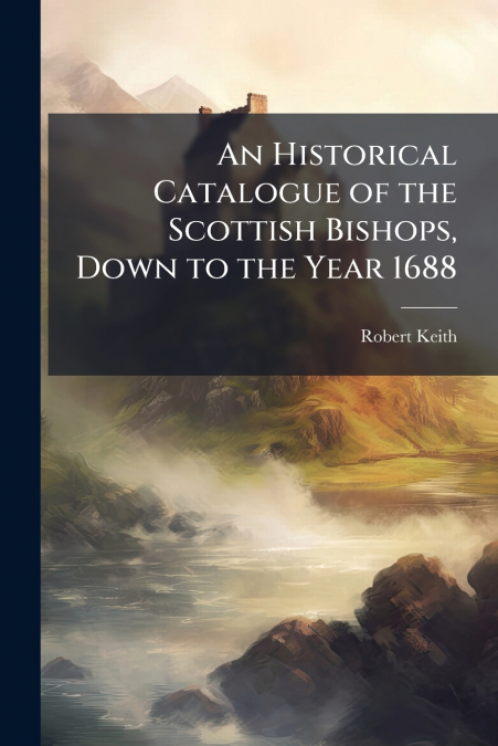 An Historical Catalogue of the Scottish Bishops, Down to the Year 1688