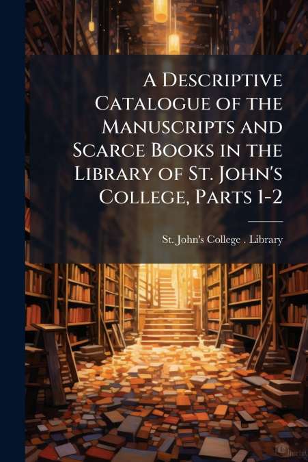 A Descriptive Catalogue of the Manuscripts and Scarce Books in the Library of St. John’s College, Parts 1-2