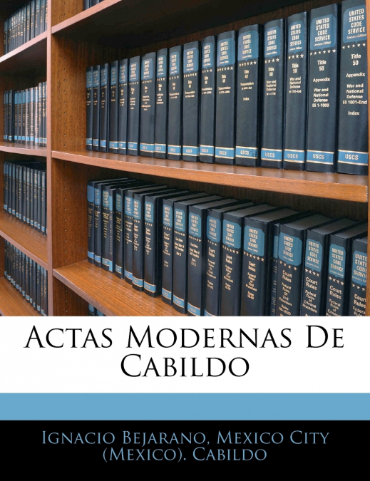 Actas Modernas De Cabildo