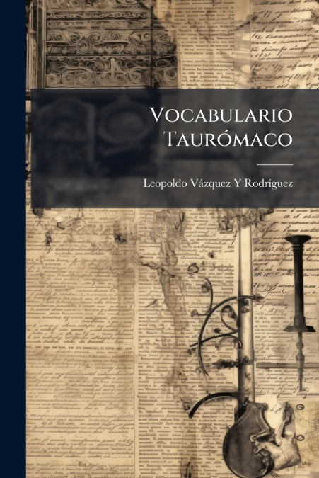 Vocabulario Taurómaco
