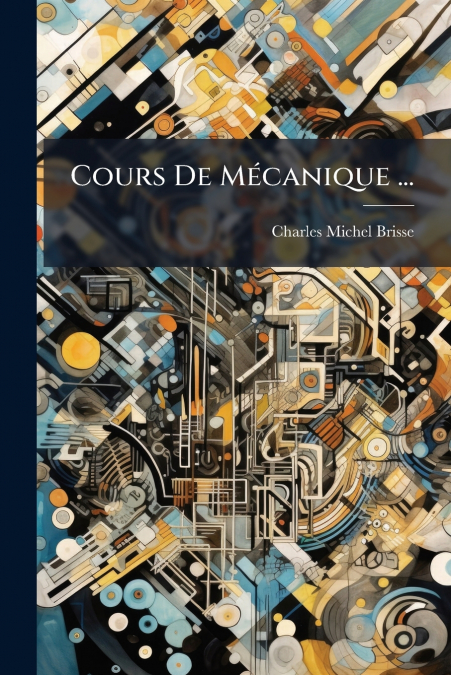 Cours De Mécanique ...