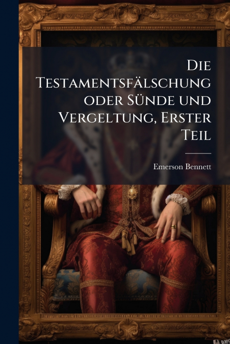 Die Testamentsfälschung oder Sünde und Vergeltung, Erster Teil