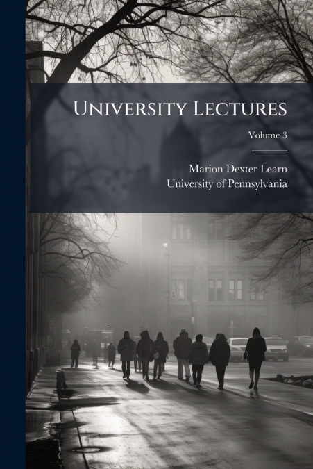 University Lectures