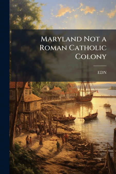 Maryland Not a Roman Catholic Colony