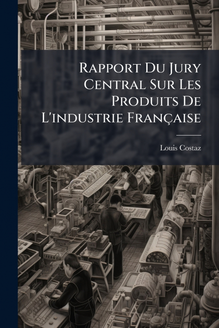 Rapport Du Jury Central Sur Les Produits De L’industrie Française