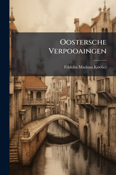Oostersche Verpooaingen