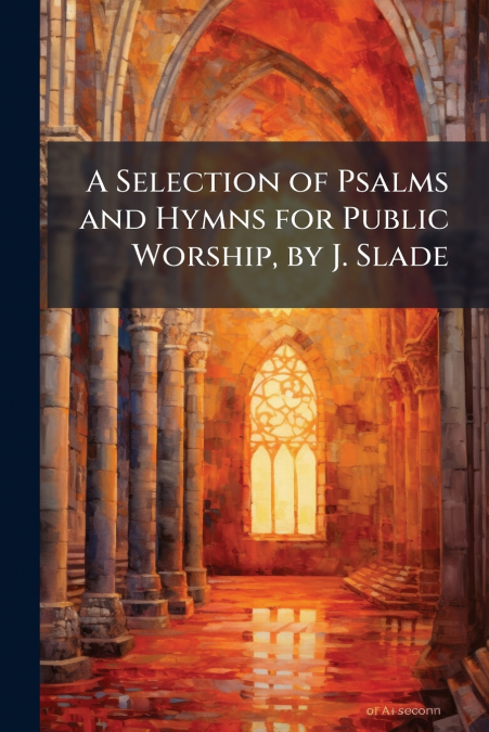 A Selection of Psalms and Hymns for Public Worship, by J. Slade