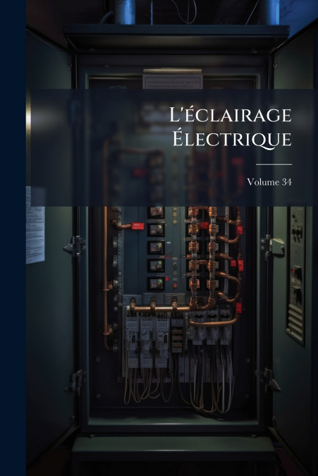 L’éclairage Électrique; Volume 34