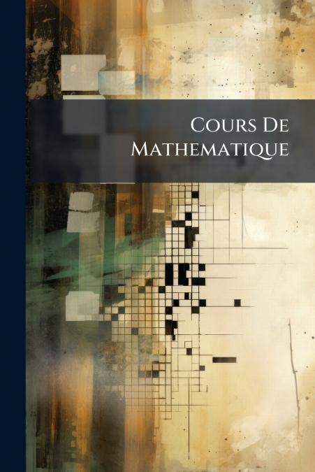 Cours De Mathematique