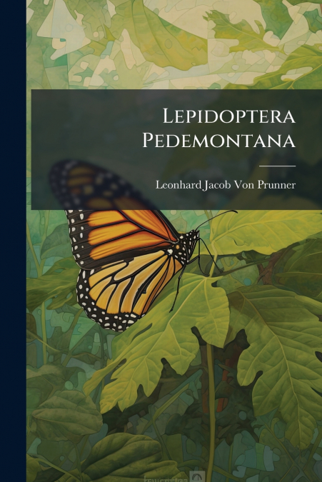 Lepidoptera Pedemontana
