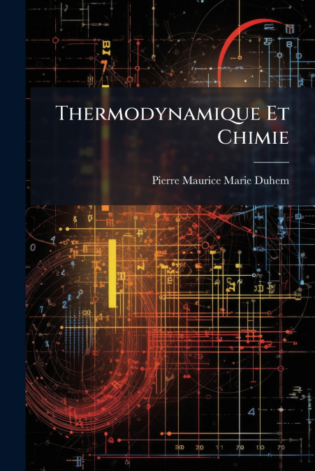 Thermodynamique Et Chimie