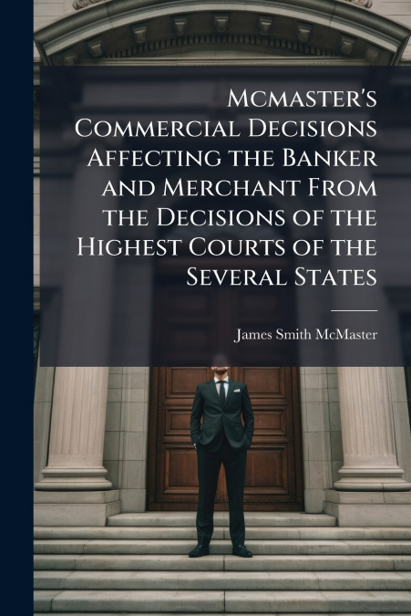 Mcmaster’s Commercial Decisions Affecting the Banker and Merchant From the Decisions of the Highest Courts of the Several States