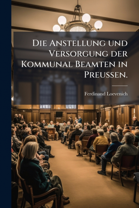 Die Anstellung und Versorgung der Kommunal Beamten in Preussen.