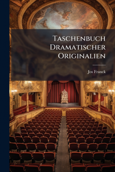 Taschenbuch Dramatischer Originalien
