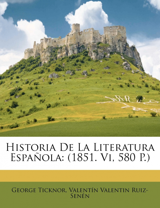 Historia De La Literatura Española