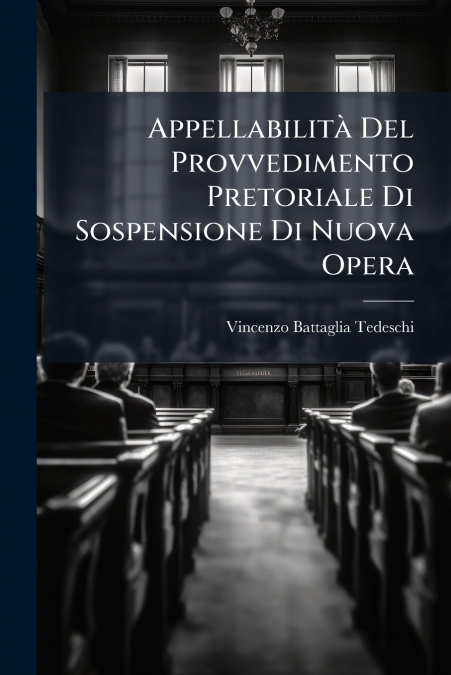 Appellabilità Del Provvedimento Pretoriale Di Sospensione Di Nuova Opera