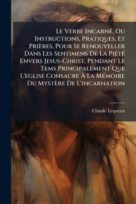 Le Verbe Incarné, Ou Instructions, Pratiques, Et Prières, Pour Se Renouveller Dans Les Sentimens De La Piété Envers Jesus-Christ, Pendant Le Tems Principalement Que L’eglise Consacre À La Mémoire Du M