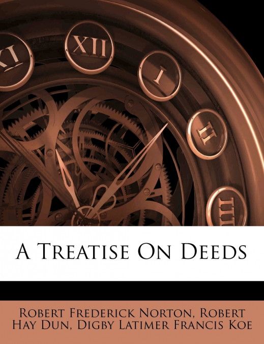 A Treatise On Deeds