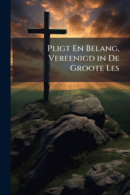 Pligt En Belang, Vereenigd in De Groote Les