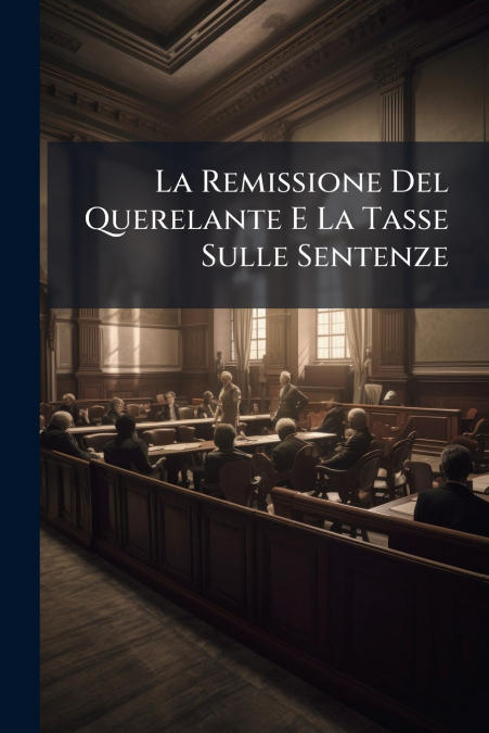 La Remissione Del Querelante E La Tasse Sulle Sentenze