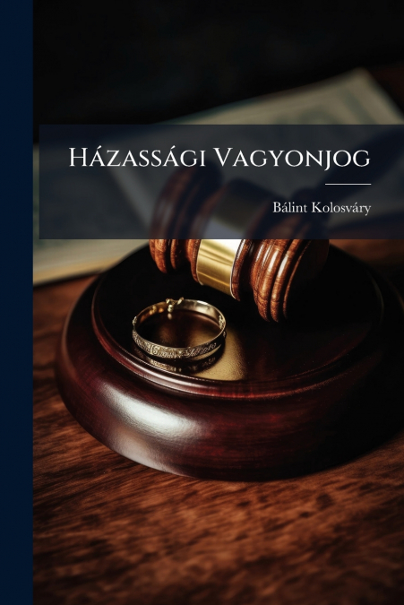 Házassági Vagyonjog
