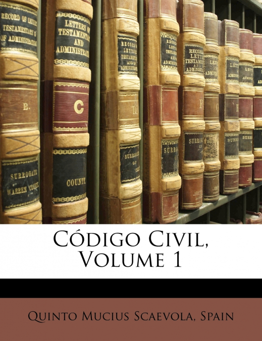 Código Civil; Volume 1