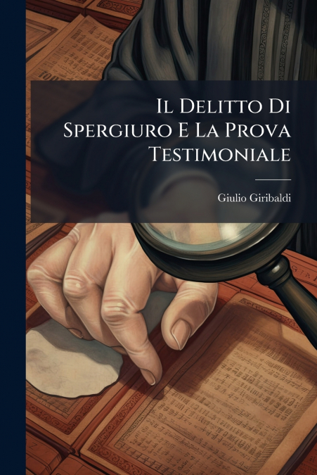 Il Delitto Di Spergiuro E La Prova Testimoniale